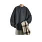 101 Dark Gray Fleece-Lined[Crew Neck]