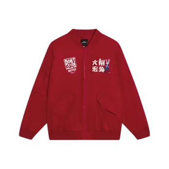LiNing x Disney Sports Fashion Collection Jacket Unisex Agate Red