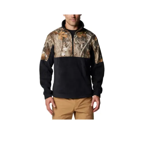 Columbia ™ Fleece Overlay II Sweatshirt Men's Black