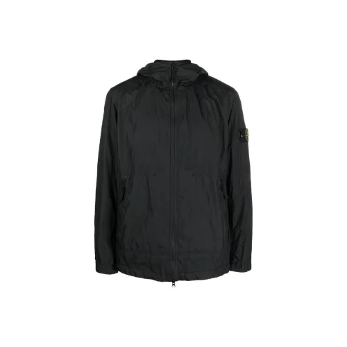 STONE ISLAND Jacket Men's Black