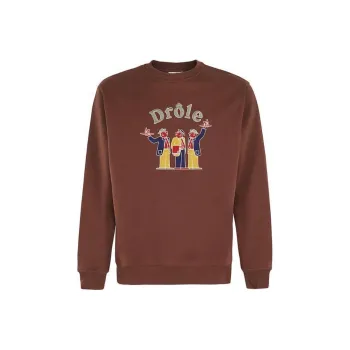 DROLE DE MONSIEUR Logo print Sweatshirt