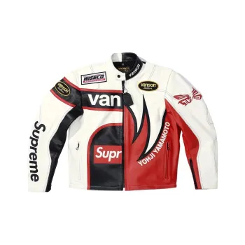 Supreme Yohji Yamamoto Vanson Leathers Split Jacket