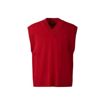 UNIQLO C Collection Tank Tops Men Red