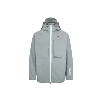 EVISU Jackets Men Lime Gray