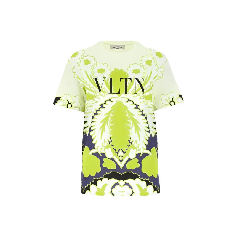 Valentino T-Shirts Men Light Green-0