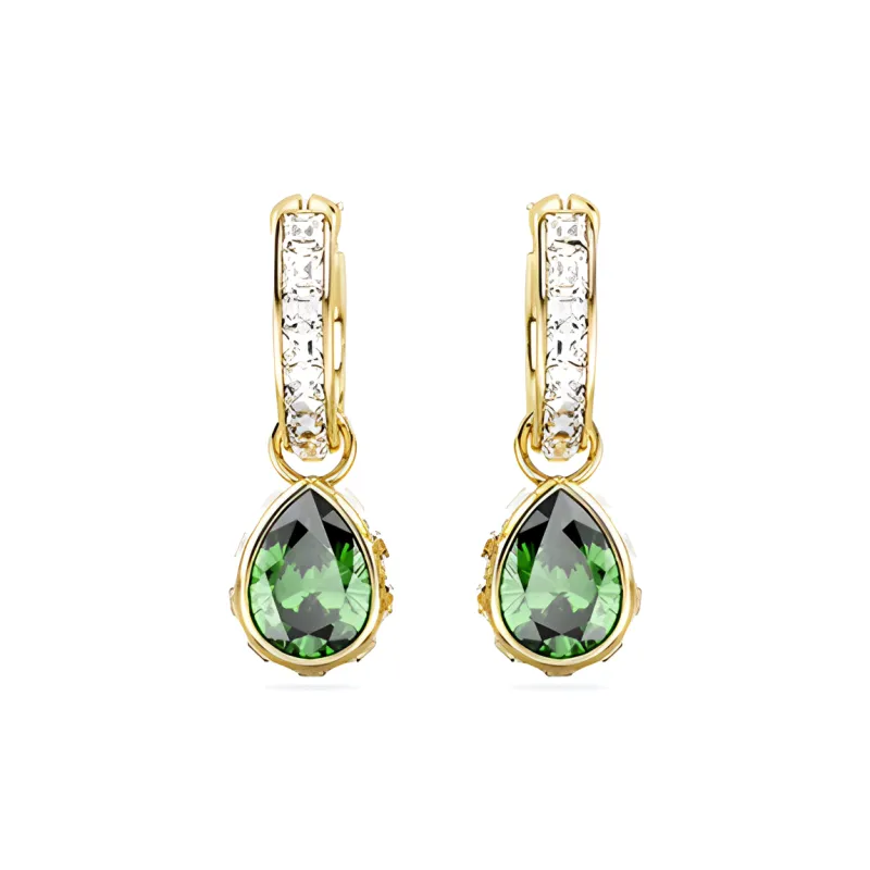 Swarovski Chroma Mini Hoop Earrings-1