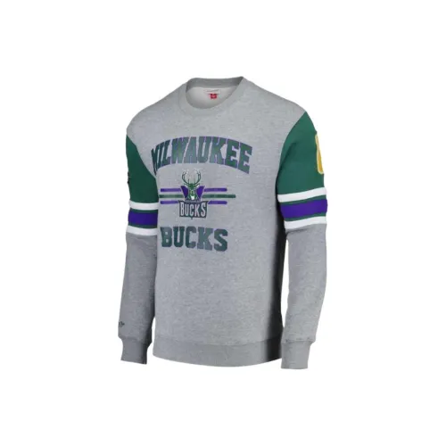 NBA x Mitchell & Ness All Over Sweatshirt Men's Gray