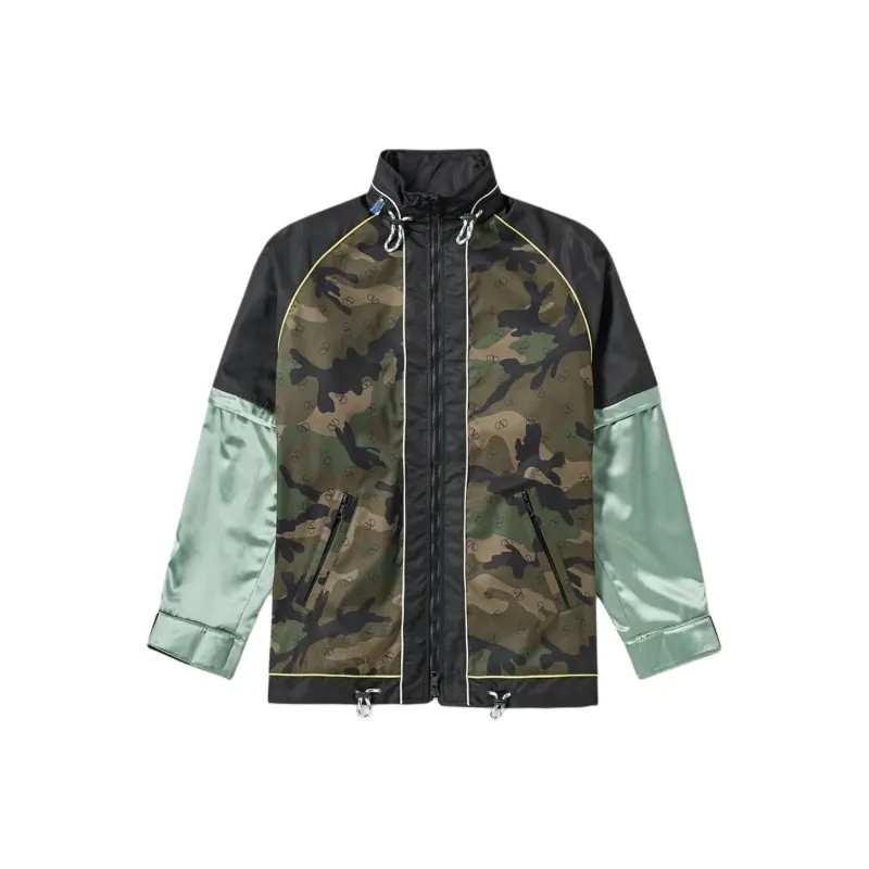 Valentino Jackets Men Green-0