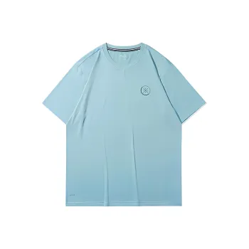LINING T Shirts Men Teal Blue Water