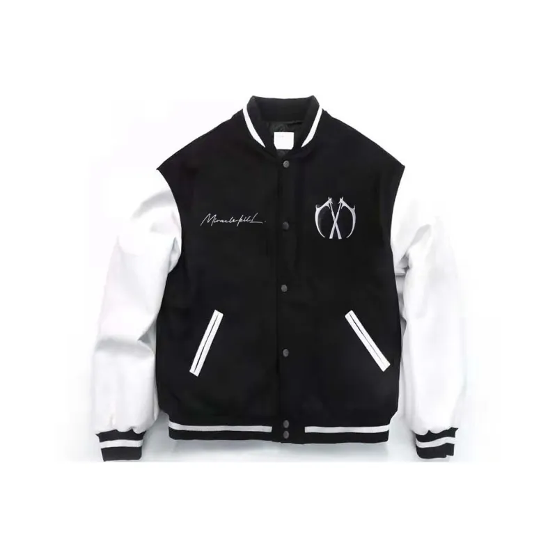 MIRACLE KILL Jacket Unisex Black White-0