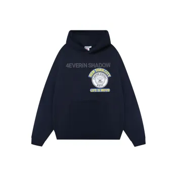 4EVER LAB Sweatshirts Unisex Navy Blue