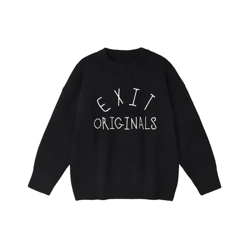 BLACK OF EXIT Knitwear Unisex-0
