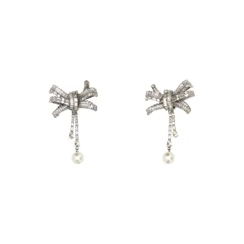 Alessandra Rich Crystal embellished Earrings