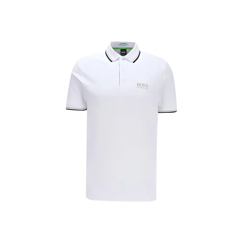 HUGO BOSS Polo Shirts Men White-0