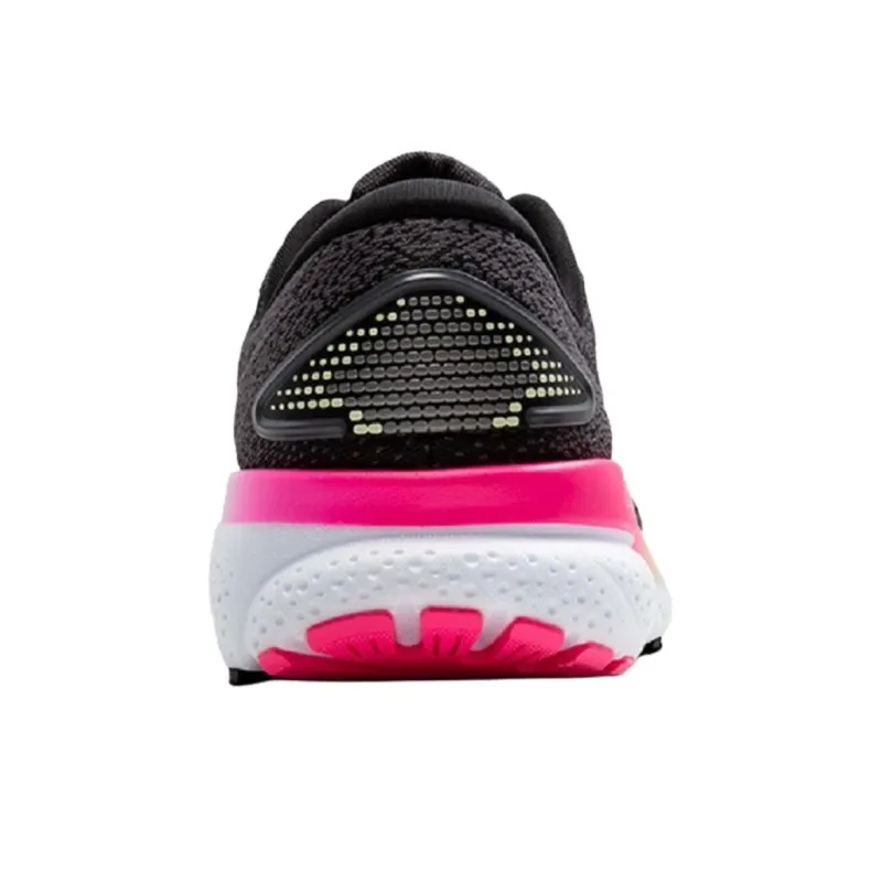 Brooks Ghost 16 Breathable Support Low Top Running Shoes Women's Black Pink-2