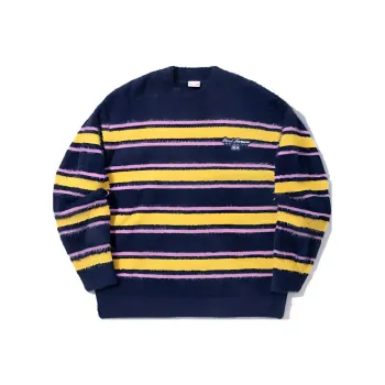 LiNing x MEDM Knitwear Unisex Dark Ship Blue Apricot Pink Fruit Yellow