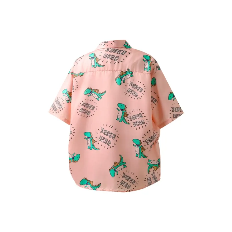 BEAR UNION Shirts Unisex Pink-1