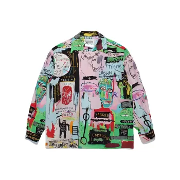 Jean michel Basquiat X WACKO MARIA Jackets Unisex Multicolor