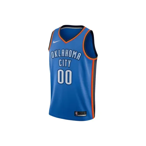 NBA Oklahoma City Thunder Tank Tops Unisex Blue