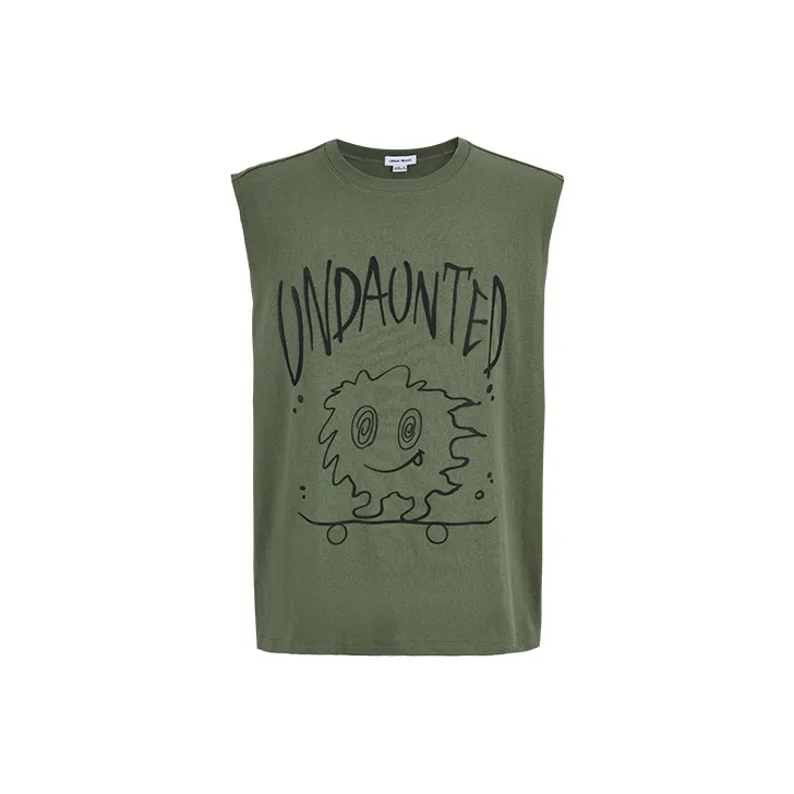 URBAN REVIVO Sleeveless Tank Top Men's-7
