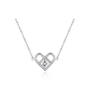 TIMEBOTTLE S925 Sterling Silver Alloy Necklaces Women's