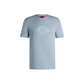 HUGO BOSS Flocked logo T shirt