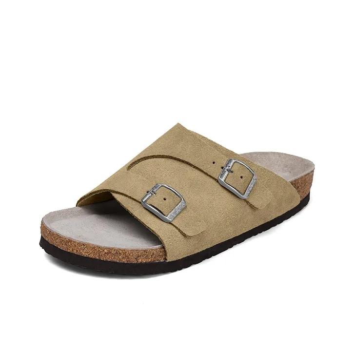 ASFVLT SNEAKERS Massage Slip Resistant Abrasion Resistant Quiet Slide Slippers Unisex-6
