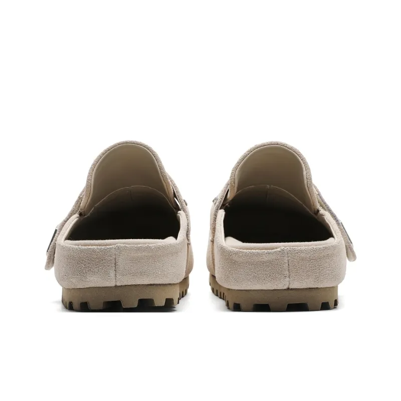 PAVEA Rubber Sole Abrasion Resistant Slip Resistant Closed Toe Slippers Unisex-14