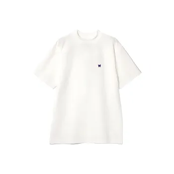 Needles SS25 T Shirt Unisex White
