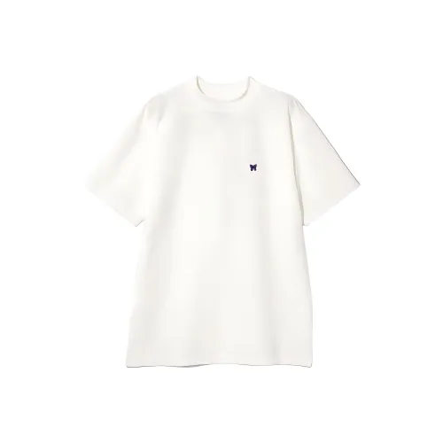Needles SS25 T Shirt Unisex White