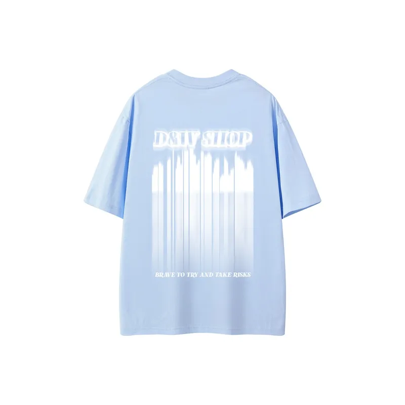 D&W T Shirts Unisex Sky Blue-0