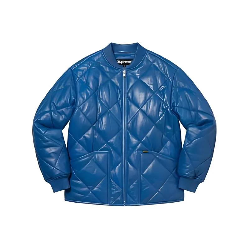 Supreme Quilted Leather Work Jacket-4