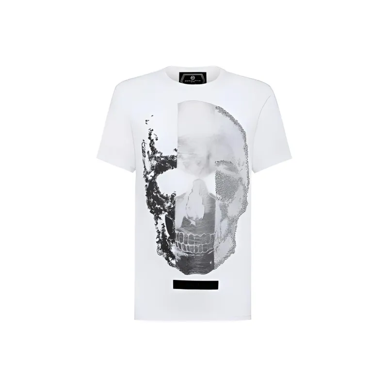 PHILIPP PLEIN T Shirts Men White-0