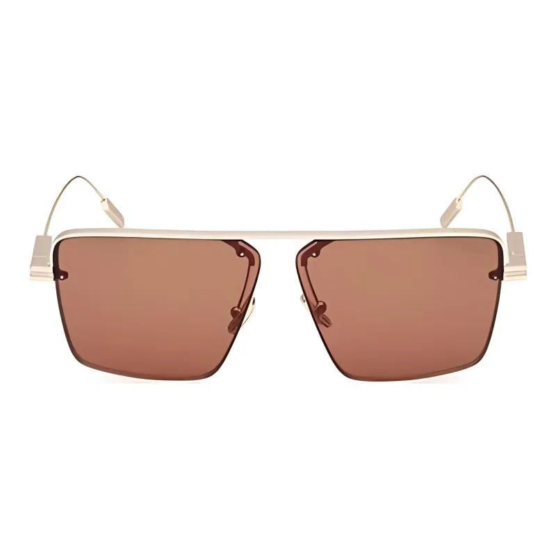 Ermenegildo Zegna Square Frame Sunglasses-1