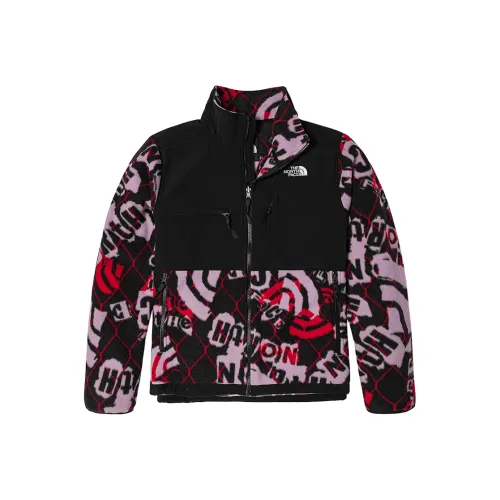 THE NORTH FACE Jackets Men Black Red