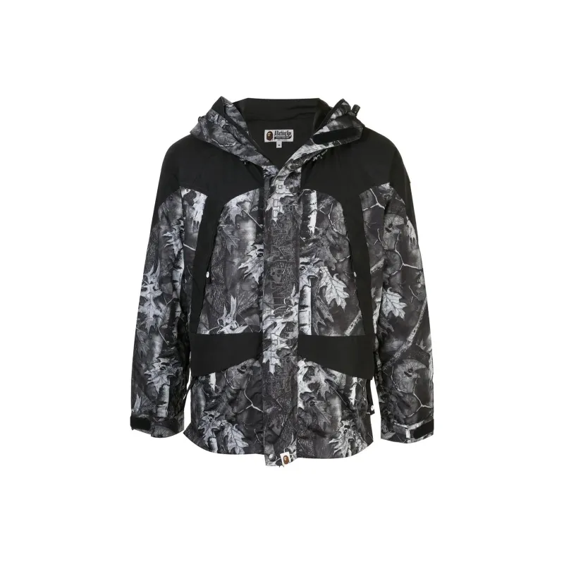 A BATHING APE Forest Camo Snow Board Jacket-0