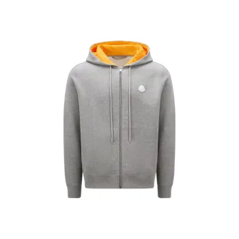 Moncler Zip up Cotton Hoodie
