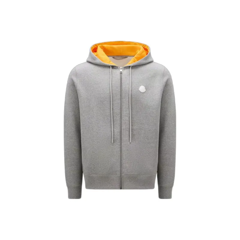 Moncler Zip up Cotton Hoodie-0