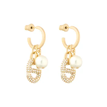 DIOR Earrings Women's Gold