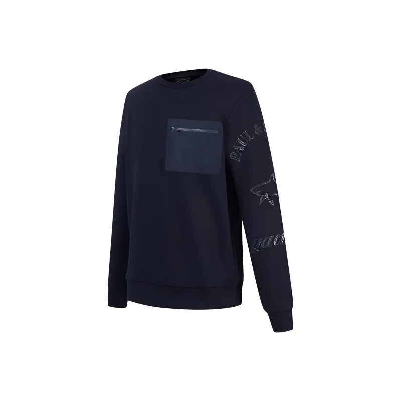 Paul & Shark Yachting Sweatshirt Men's Navy Blue-2