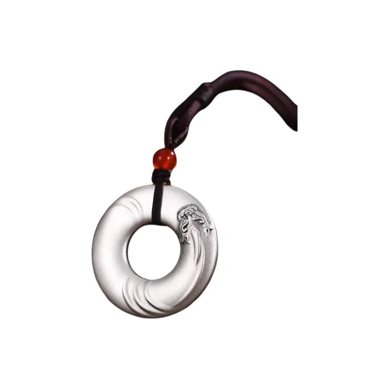LIUXIN 999 Fine Silver Pendants Unisex-1