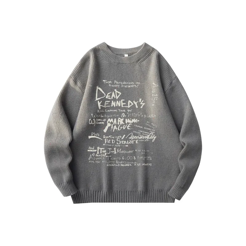 Qnxeey Knitwear Unisex-12