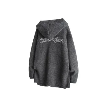 DAREASY Knitwear Unisex Dark Gray