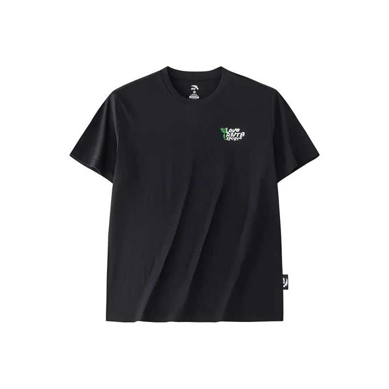 Anta T Shirt Unisex Basic Black-0