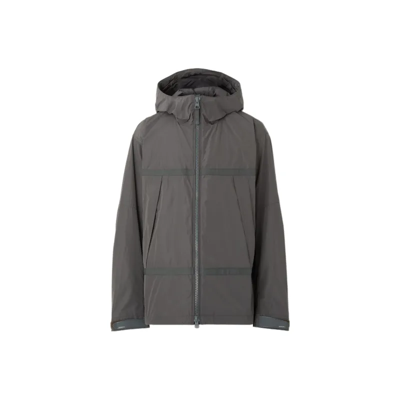 Burberry Back Rubber Logo Windbreaker Jacket-0
