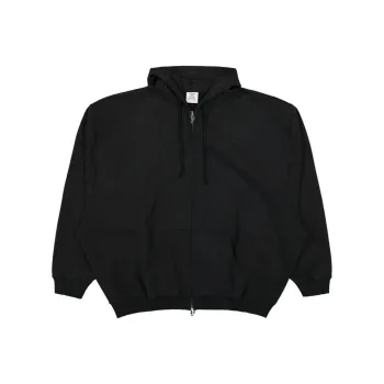 Vetements Gothic Monogram Zip Hoodie