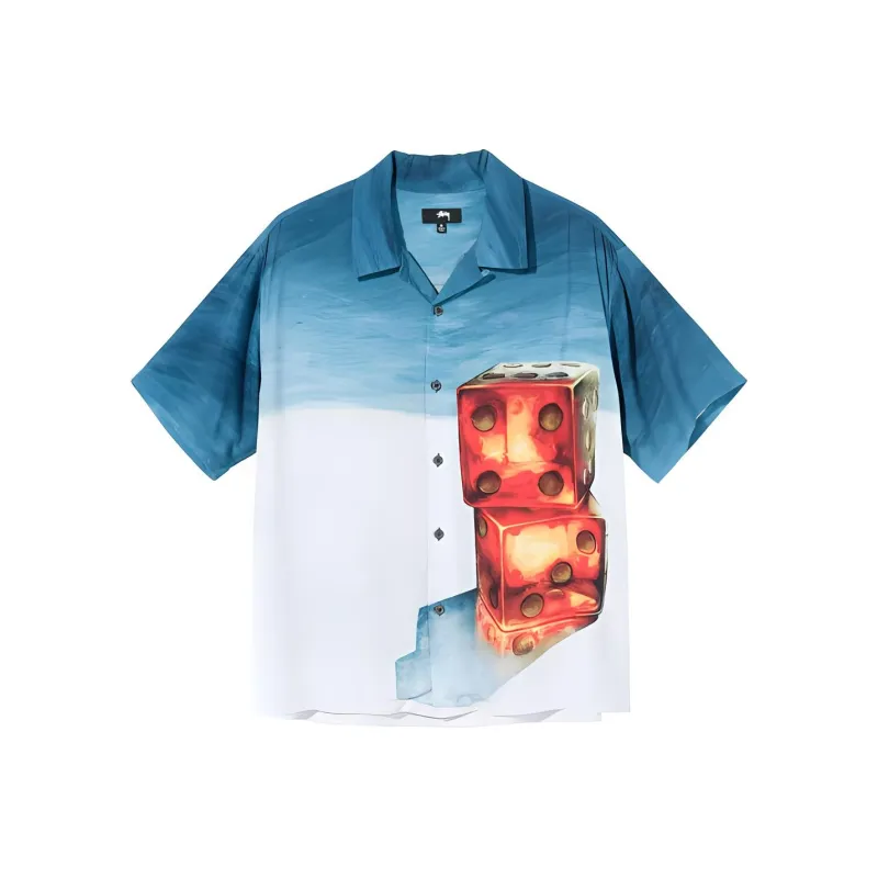 Stussy Dice Painting Shirt-0