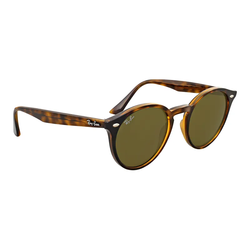 RayBan Acetate Round Sunglasses Unisex Tortoiseshell-1