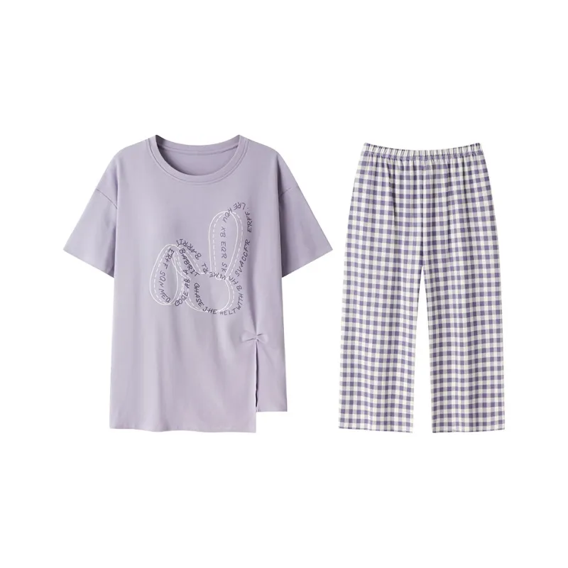 Lan Miao Pajama Set Women's Image Color-0