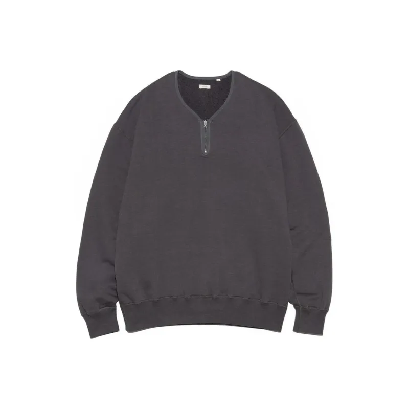 Nanamica SS25 Sweatshirt Unisex Charcoal Gray-0